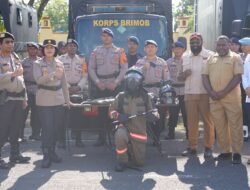 Polda Papua Barat Gelar Apel Pasukan dan Peralatan Penanganan Karhutla Secara Serentak