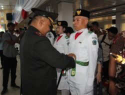 Kuatkan Semangat Nasionalisme Generasi Muda, Dandim 1310/Bitung Hadiri Pengukuhan Calon Paskibraka Kota Bitung Tahun 2026