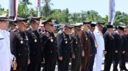 Upacara Ziarah Laut Peringati HUT ke-81 Kemerdekaan RI, Forkopimda Papua Barat Tabur Bunga untuk Mengenang Jasa Para Pahlawan