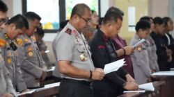 Pelaksanaan Ibadah Persekutuan Oikumene Polda Papua Barat dan Umat Paroki Imanuel Sanggeng