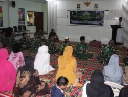 Momentum Peringati Maulid Nabi Muhammad SAW 1448 H/2026 M, Kodim 1310/Bitung Perkuat Kebersamaan dan Kemanunggalan antara TNI dan Rakyat