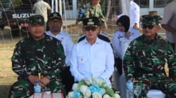 Perkuat Sinergitas Lintas Sektoral Hadapi Ancaman Karhutla, Kodim 1310/Bitung Bersama Pemkot Bitung Gelar Apel Kesiapsiagaan Personel dan Sarpras