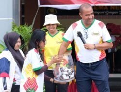 Polwan Pabar Run 2026 Semarakkan Hari Jadi ke-78 Polwan di Papua Barat