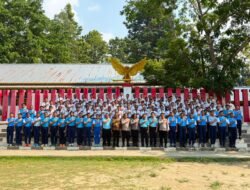 Biro SDM Polda Papua Barat Dampingi Tim Peneliti Lemdiklat Polri (Akpol) Gelar Dianmas di SMA Taruna Kasuari Nusantara