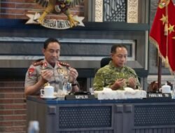 Panglima TNI dan Kapolri Perkuat Soliditas dan Sinergi TNI-Polri