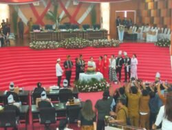 Dukung Kelancaran Pembangunan dan Perkuat Sinergi TNI, Polri, Pemda dan Elemen Masyarakat, Dandim 1310/Bitung Hadiri Rapat Paripurna DPRD Peringati HUT ke-36 Kota Bitung